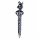 South Korea 2.5 oz Silver Sword of Chiwoo Cheonwang
