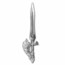South Korea 2.5 oz Silver Sword of St. Gabriel