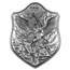 South Korea 2 oz Silver Archangel Michael Ornate Shield Stackable