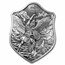 South Korea 2 oz Silver Archangel Michael Ornate Shield Stackable