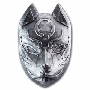 Buy South Korea 2 oz Silver Kitsune Mask Stackable | APMEX