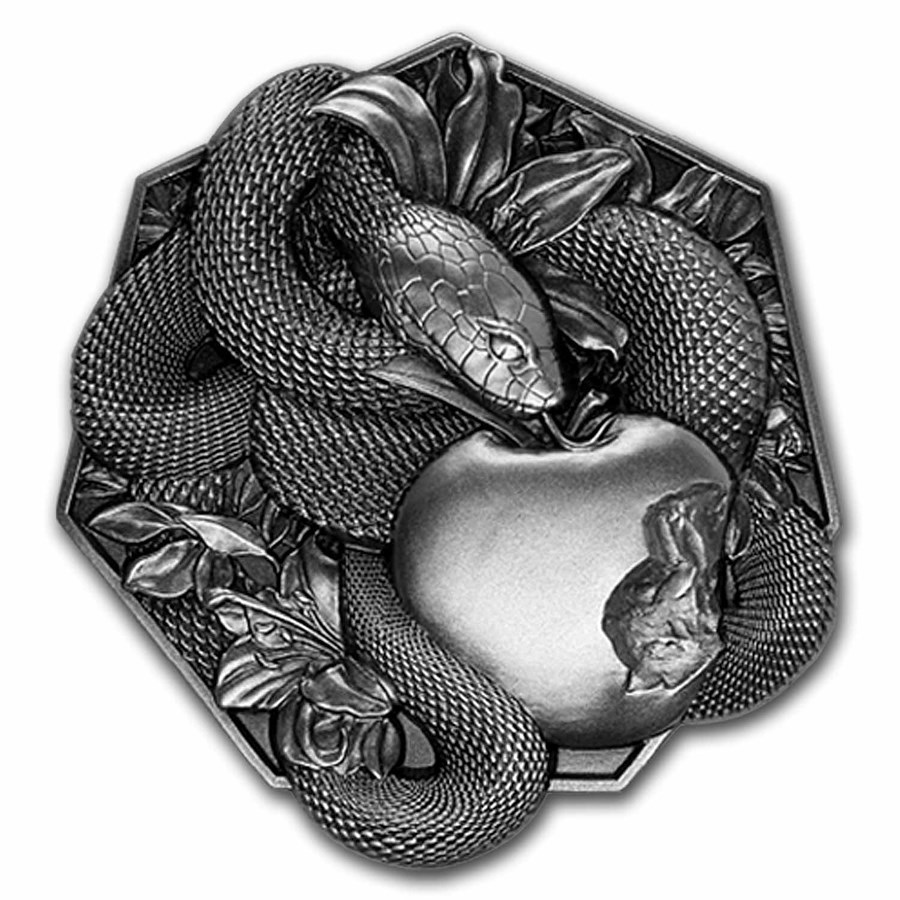South Korea 2 oz Silver Original Sin Serpent Stackable