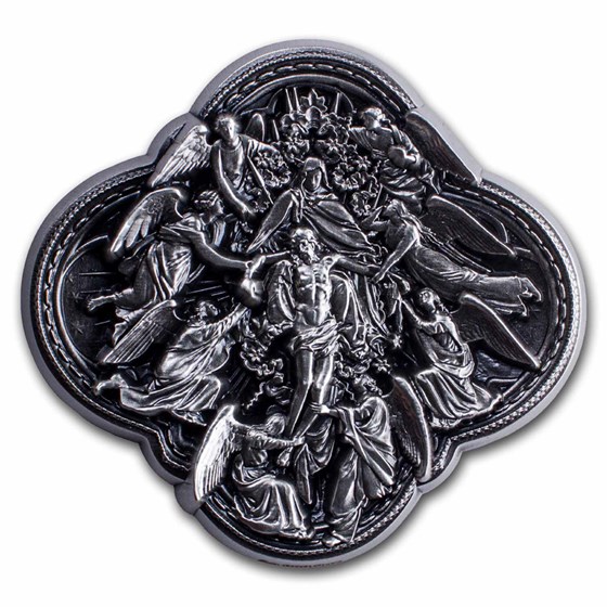 South Korea 2 oz Silver Pieta Stackable South Korea 2 oz Silver Pieta Stackable