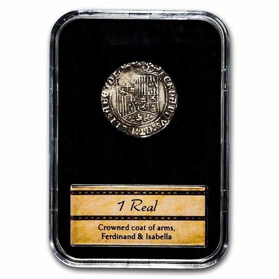 Spain Silver Real Discovery of the New World Presentation Set Spain Silver Real Discovery of the New World Presentation Set