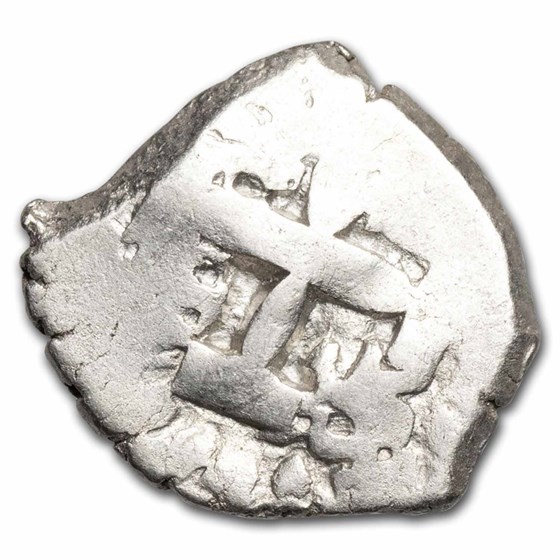 Spanish Colonial Silver 1/2 Real Cob VF/XF Spanish Colonial Silver 1/2 Real Cob VF/XF