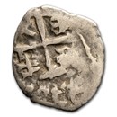 Spanish Colonial Silver 1/2 Real Cobs Avg Circ