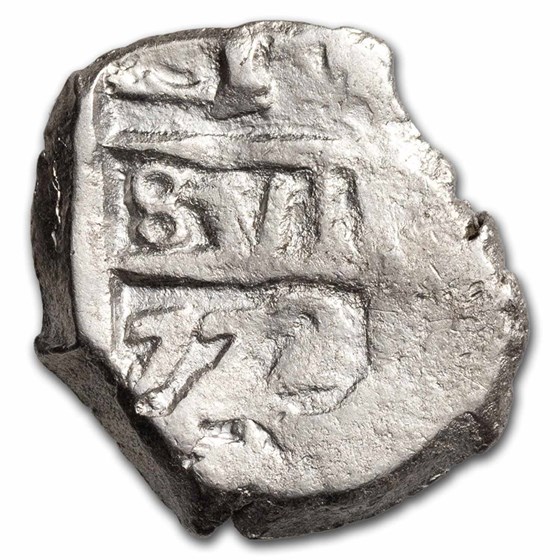 Spanish Colonial Silver 1 Real Dated Cob XF/AU Spanish Colonial Silver 1 Real Dated Cob XF/AU