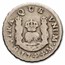 Spanish Colonial Silver 1 Real "Milled Pillar" Avg Circ