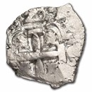 Spanish Colonial Silver 2 Reales Dated Cob XF/AU