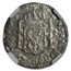 Spanish Colonial Silver Real Chas. III Genuine NGC (El Cazador)