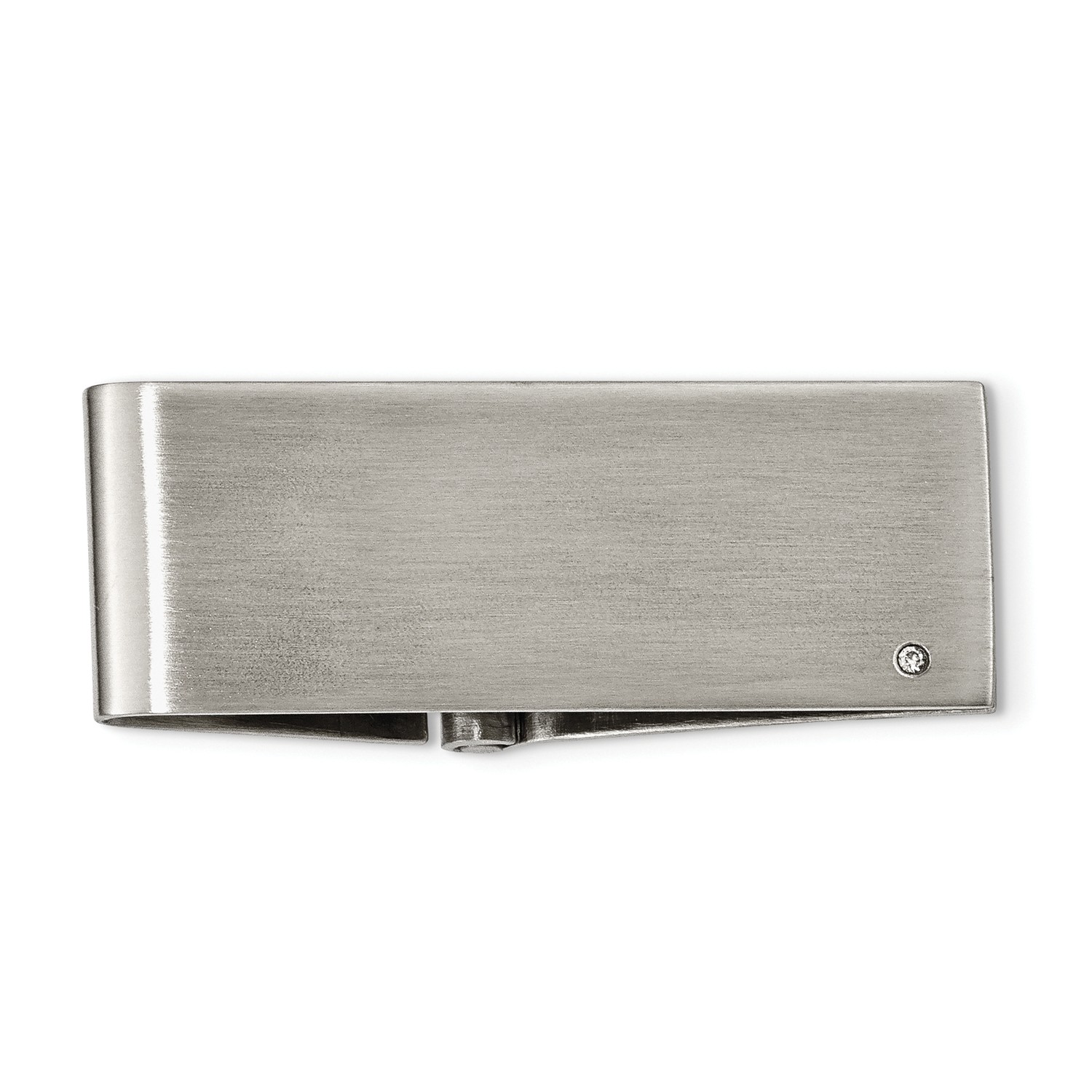 SEWACC Stainless Steel Money Clip Coin Hinged Money Clip Round Circle Men Money Clip Card Holder Bill Clip Wallet Clamp Money Organizer
