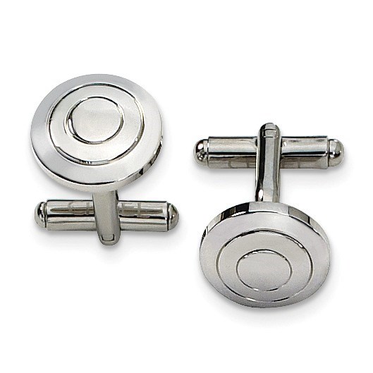 Buy Stainless Steel Polished Cuff Links Target APMEX