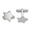 Stainless Steel Polished Star Cuff Links