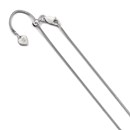 Sterling Silver 1.1 mm Adjustable Snake Chain - 22 in.
