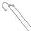 Sterling Silver 1.1 mm Adjustable Snake Chain - 22 in.