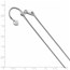 Sterling Silver 1.1 mm Adjustable Snake Chain - 22 in.