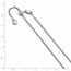 Sterling Silver 1.6 mm Adjustable Singapore Chain - 22 in.