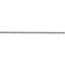Sterling Silver 1.7 mm Diamond Cut Rope Chain - 24 in.