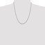 Sterling Silver 1.75 mm Diamond Cut Rope Chain - 22 in.
