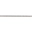 Sterling Silver 1.75 mm Diamond Cut Rope Chain - 24 in.