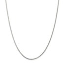 Sterling Silver 1.75 mm Round Spiga Chain - 18 in.