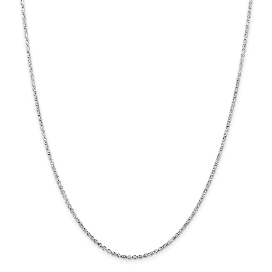 Sterling Silver 1.95 mm Cable Chain - 30 in.