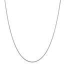 Sterling Silver 1 mm Round Snake Chain - 24 in.