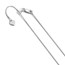 Sterling Silver 1 mm Square Adjustable Snake Chain - 30 in.
