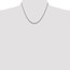 Sterling Silver 2.25 mm Diamond Cut Rope Chain - 18 in.