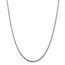 Sterling Silver 2.25 mm Diamond Cut Rope Chain - 20 in.