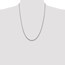 Sterling Silver 2.25 mm Diamond Cut Rope Chain - 24 in.