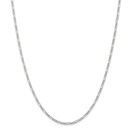 Sterling Silver 2.25 mm Figaro Chain - 24 in. 