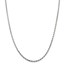 Sterling Silver 2.5 mm Diamond Cut Rope Chain - 20 in.