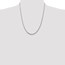 Sterling Silver 2.75 mm Diamond Cut Rope Chain - 22 in.