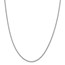 Sterling Silver 2 mm Curb Chain - 18 in.