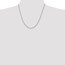 Sterling Silver 2 mm Curb Chain - 20 in.