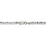 Sterling Silver 3.2 mm Beveled Curb Chain - 24 in.