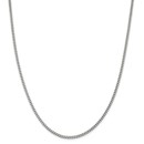 Sterling Silver 3 mm Curb Chain - 24 in.