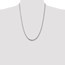 Sterling Silver 3 mm Diamond Cut Rope Chain - 24 in.