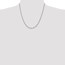 Sterling Silver 3 mm Figaro Chain - 20 in.