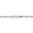 Sterling Silver 3 mm Figaro Chain - 24 in.
