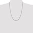 Sterling Silver 3 mm Figaro Chain - 24 in.