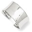 Sterling Silver 30 mm Cuff Bangle Bracelet