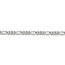 Sterling Silver 5.25 mm Figaro Chain - 20 in.