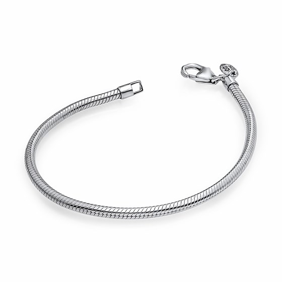 Sterling Silver 7.5" Snake Bracelet Sterling Silver 7.5" Snake Bracelet