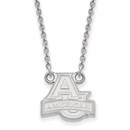 Sterling Silver American Univ. Small Pendant Necklace - 18 in.