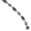 Sterling Silver Amethyst Bracelet