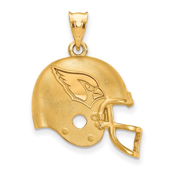 Sterling Silver Arizona Cardinals Football Helmet Pendant Sterling Silver Arizona Cardinals Football Helmet Pendant