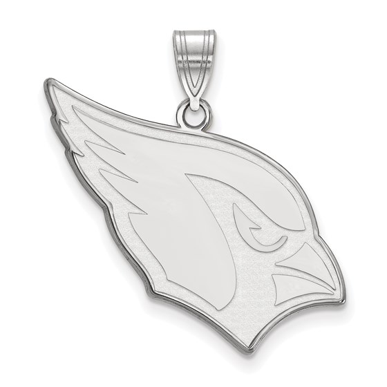 Sterling Silver Arizona Cardinals Large Pendant Sterling Silver Arizona Cardinals Large Pendant
