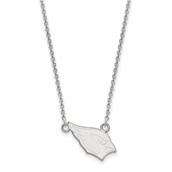 Sterling Silver Arizona Cardinals Small Pendant Necklace Sterling Silver Arizona Cardinals Small Pendant Necklace